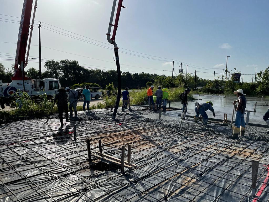 Shopping Center Construction - Professional Concrete Services