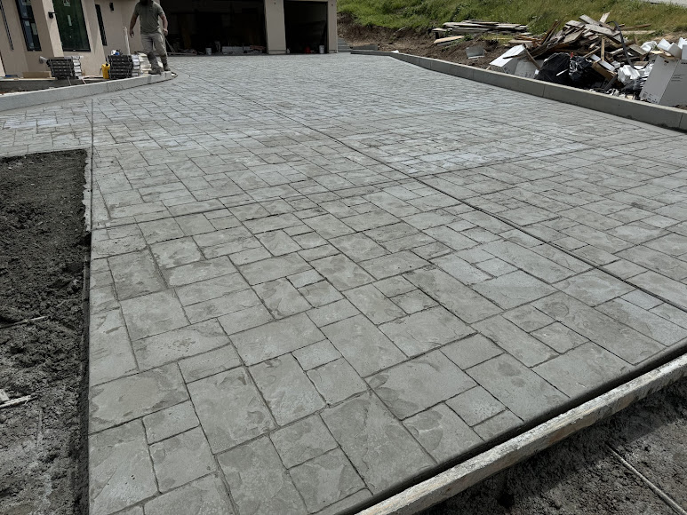 Stamped Concrete Patios - Professional Concrete Services